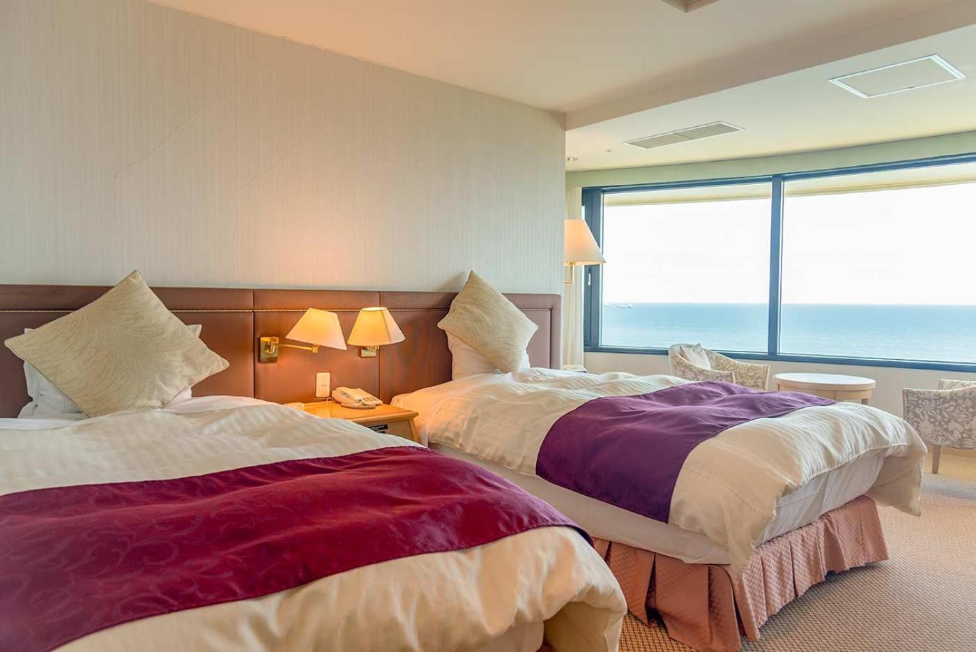 איוואקי Onahama Ocean Hotel & Golf Club מראה חיצוני תמונה